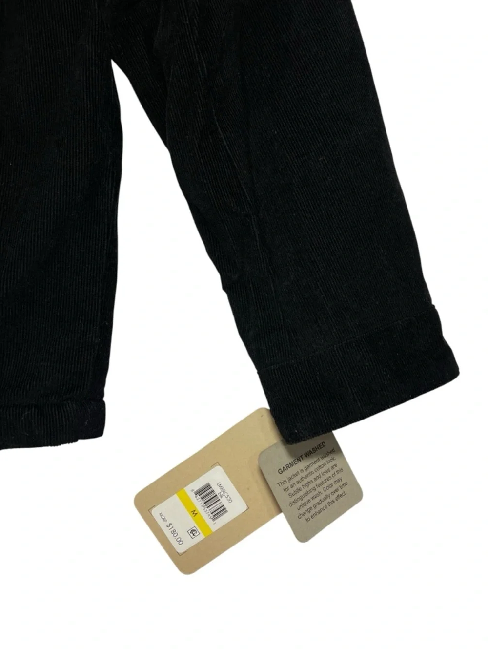 ⚡️SOLD⚡️Levi's Black Sherpa Corduroy Jean Jacket Bomber Coat - Picture 14 of 16
